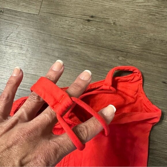 Lululemon Free To Be Tank Red Women's Red Tank Top Size 4 - Picture 10 of 10